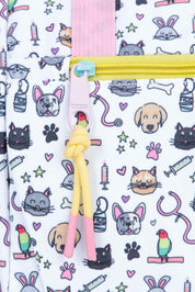 LUNCH BAG WITH HANDLES - LOVELY ANIMALS