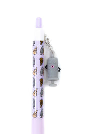 CHARM RETRACTABLE PEN - "SYRINGE"