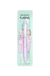 4 COLOR PEN RAINBOW - LILAC 🌈
