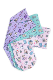 3 PACK EXTRA COMFORT SOCKS FANTASY