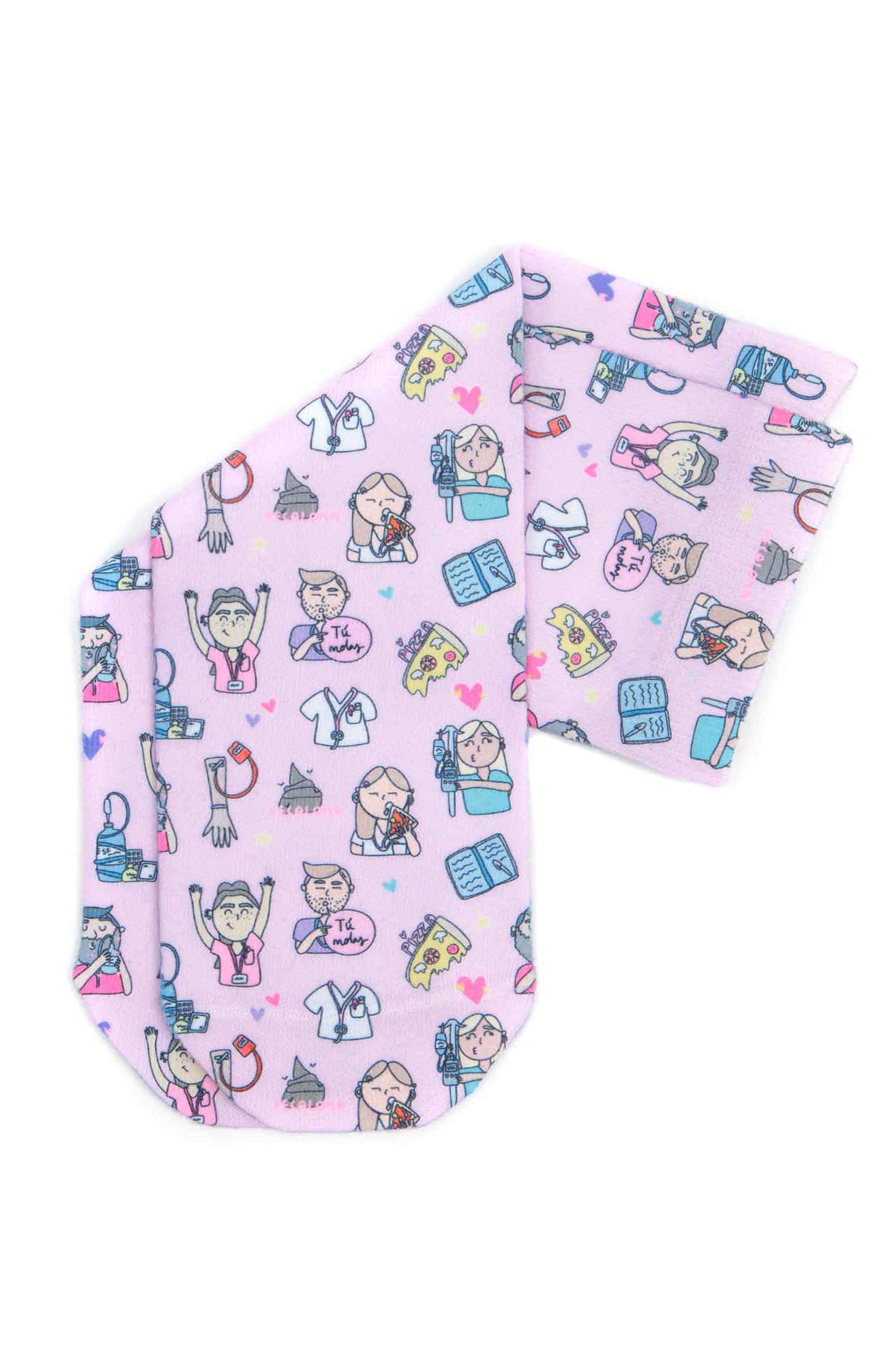 3 PACK EXTRA COMFORT SOCKS FANTASY
