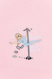 CAMISETA ROSA YO ELIJO EL TAMAÑO DE LA AGUJA