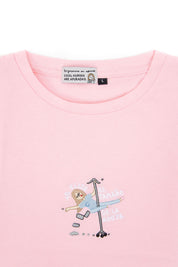 CAMISETA ROSA YO ELIJO EL TAMAÑO DE LA AGUJA