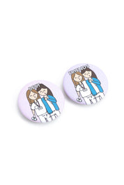 Pack 2 chapas "BEST FRIENDS"