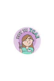 BADGE  "SOY TU TCAE"