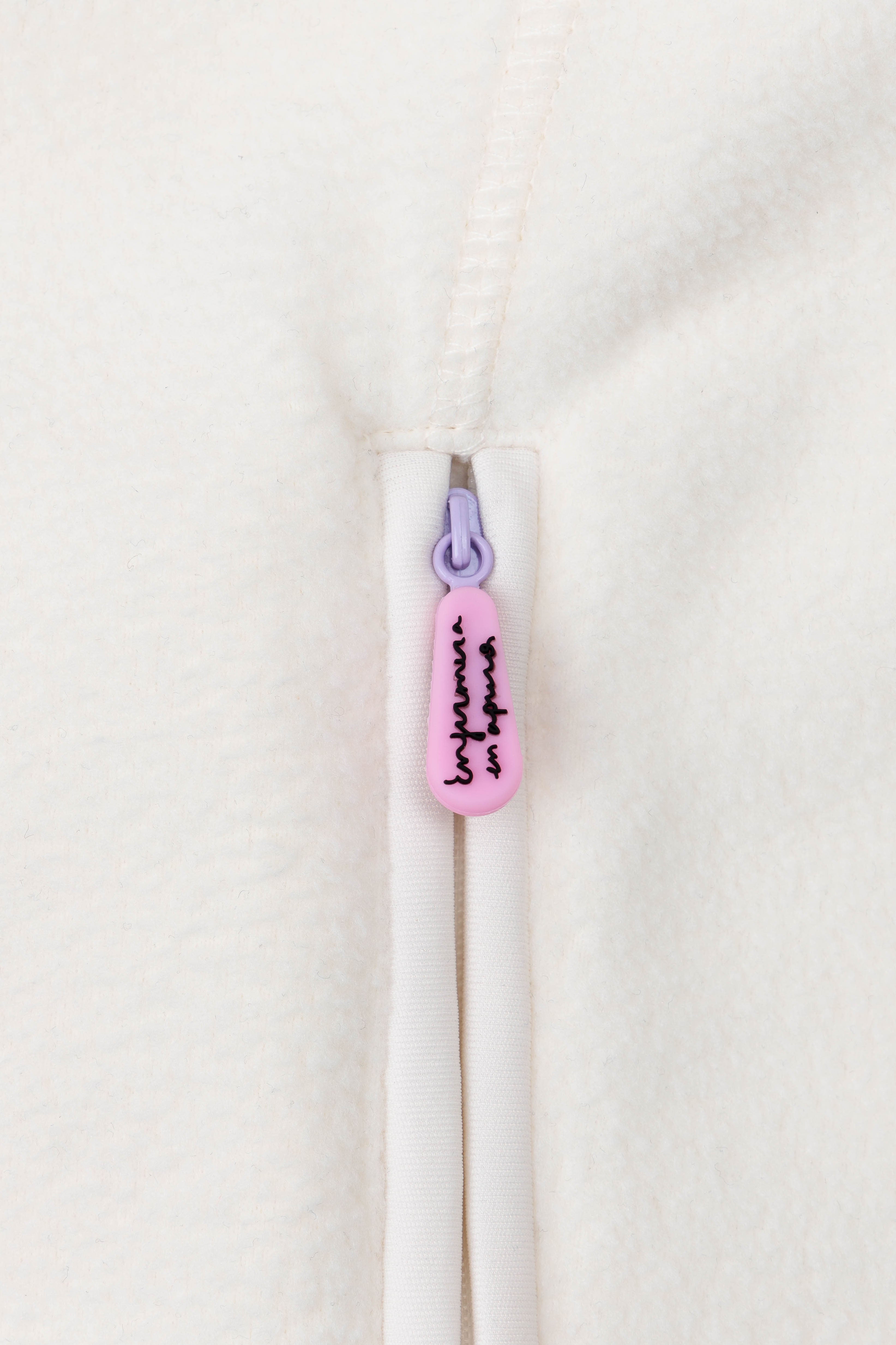 CHAQUETA POLAR ENFERMERA COLORS - CLOUD WHITE - A/W23