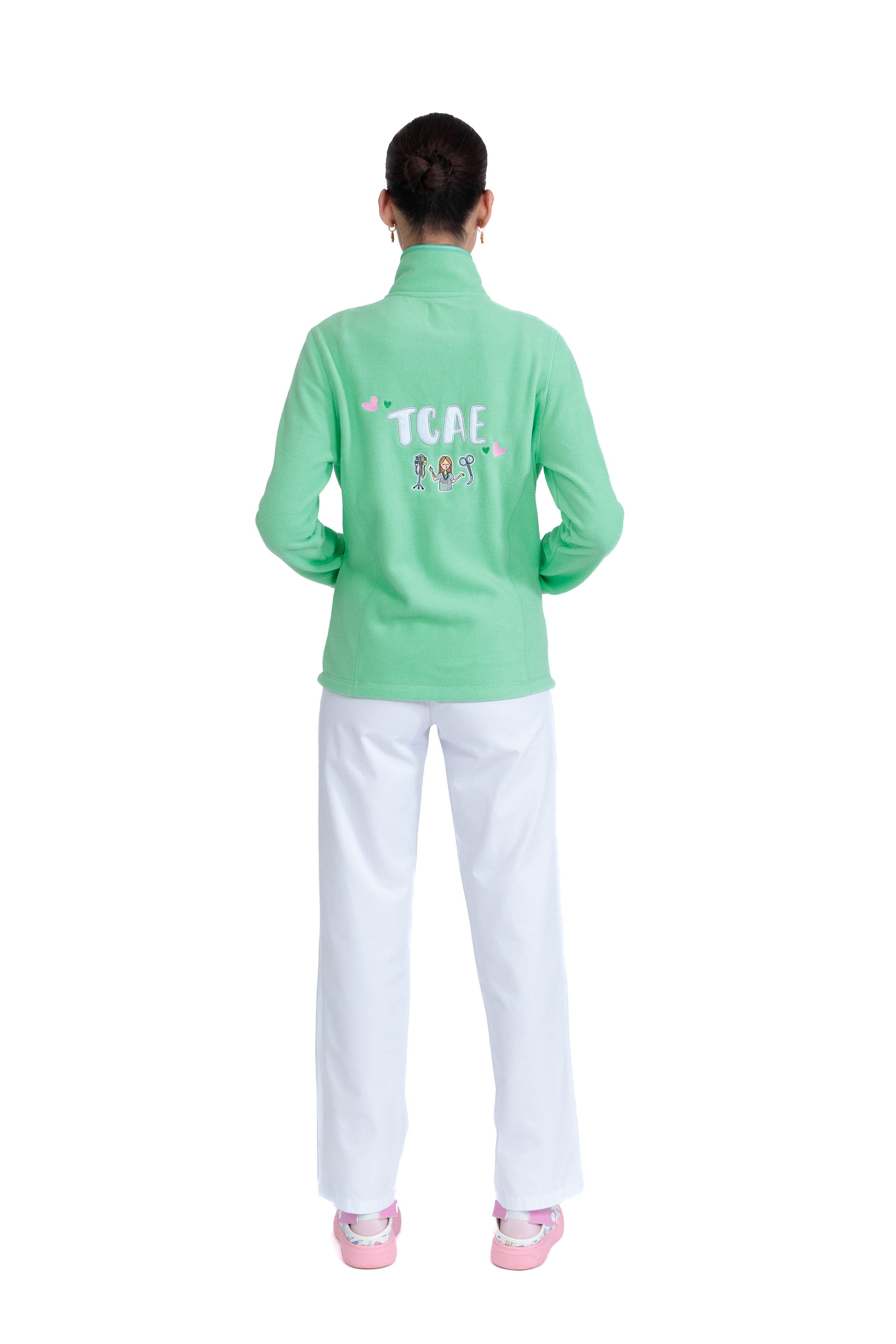 CHAQUETA POLAR TCAE COLORS - MINT