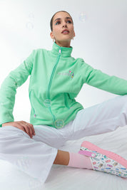 CHAQUETA POLAR ENFERMERA COLORS - MINT