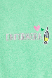 CHAQUETA POLAR ENFERMERA COLORS - MINT