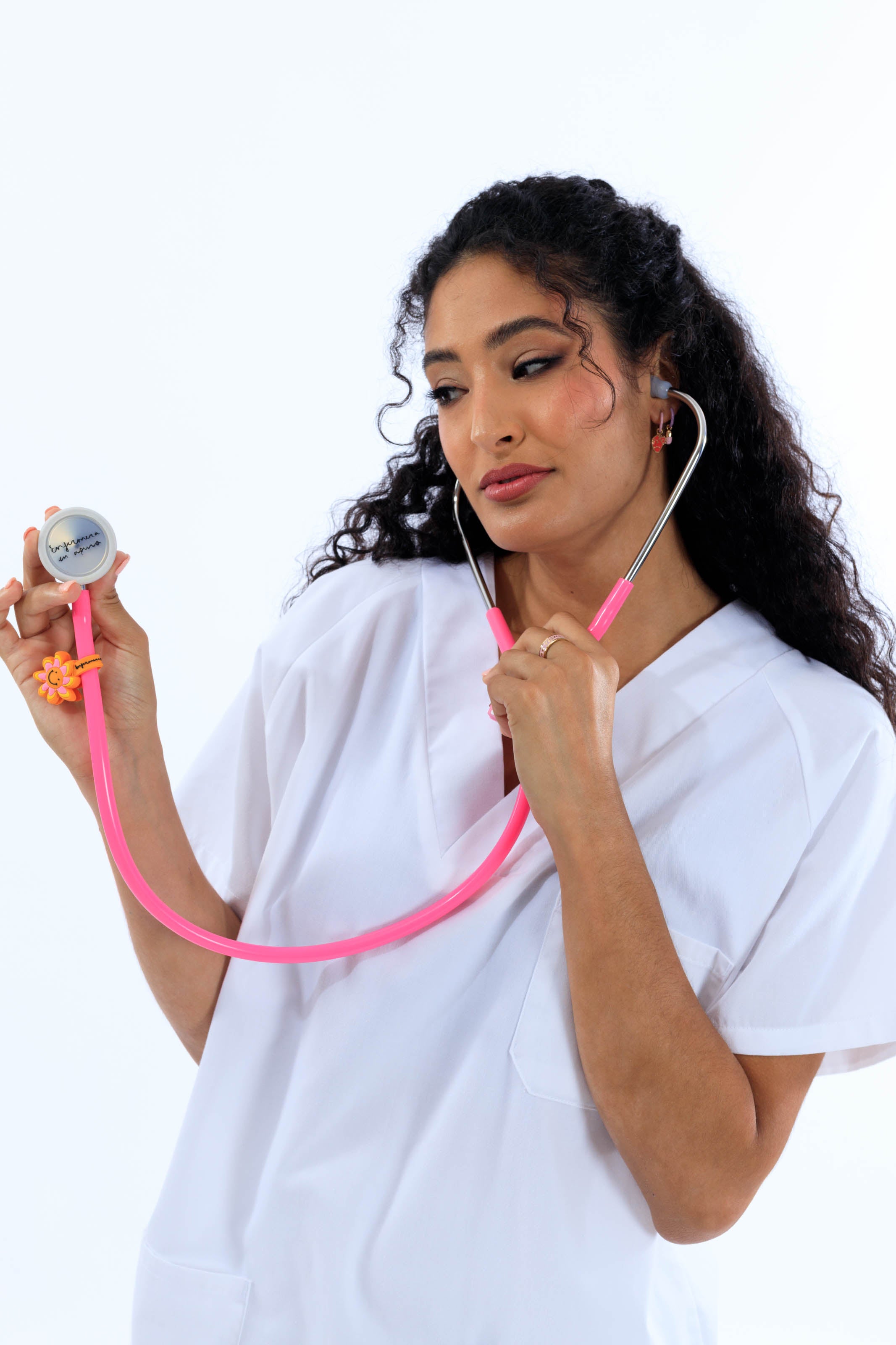 CLIP ESTETOSCOPIO SMILEY NURSE 🙂