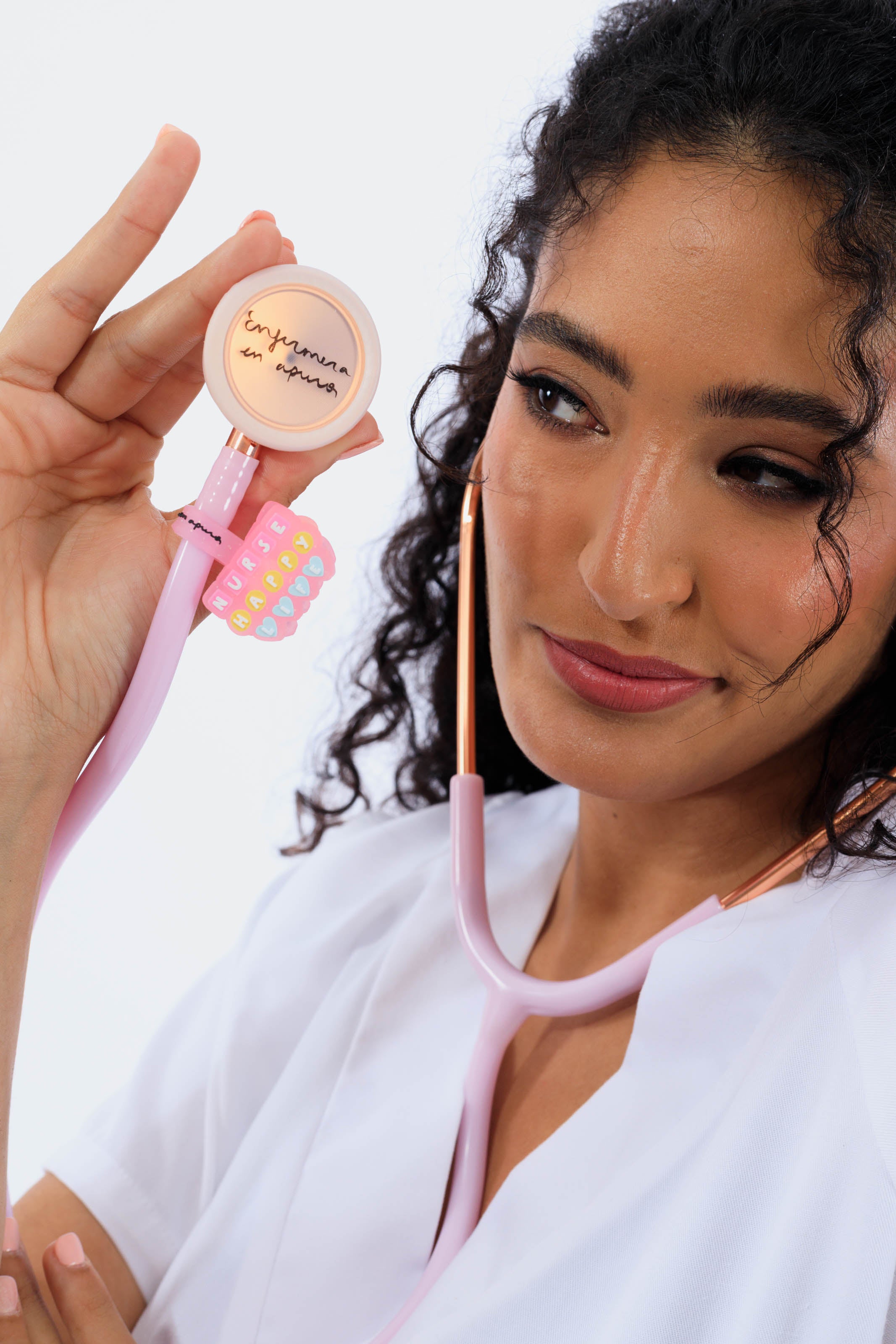 CLIP ESTETOSCOPIO NURSE HAPPY LIFE ✨