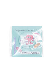CHAPA CALM MIND CLUB - CORAZÓN