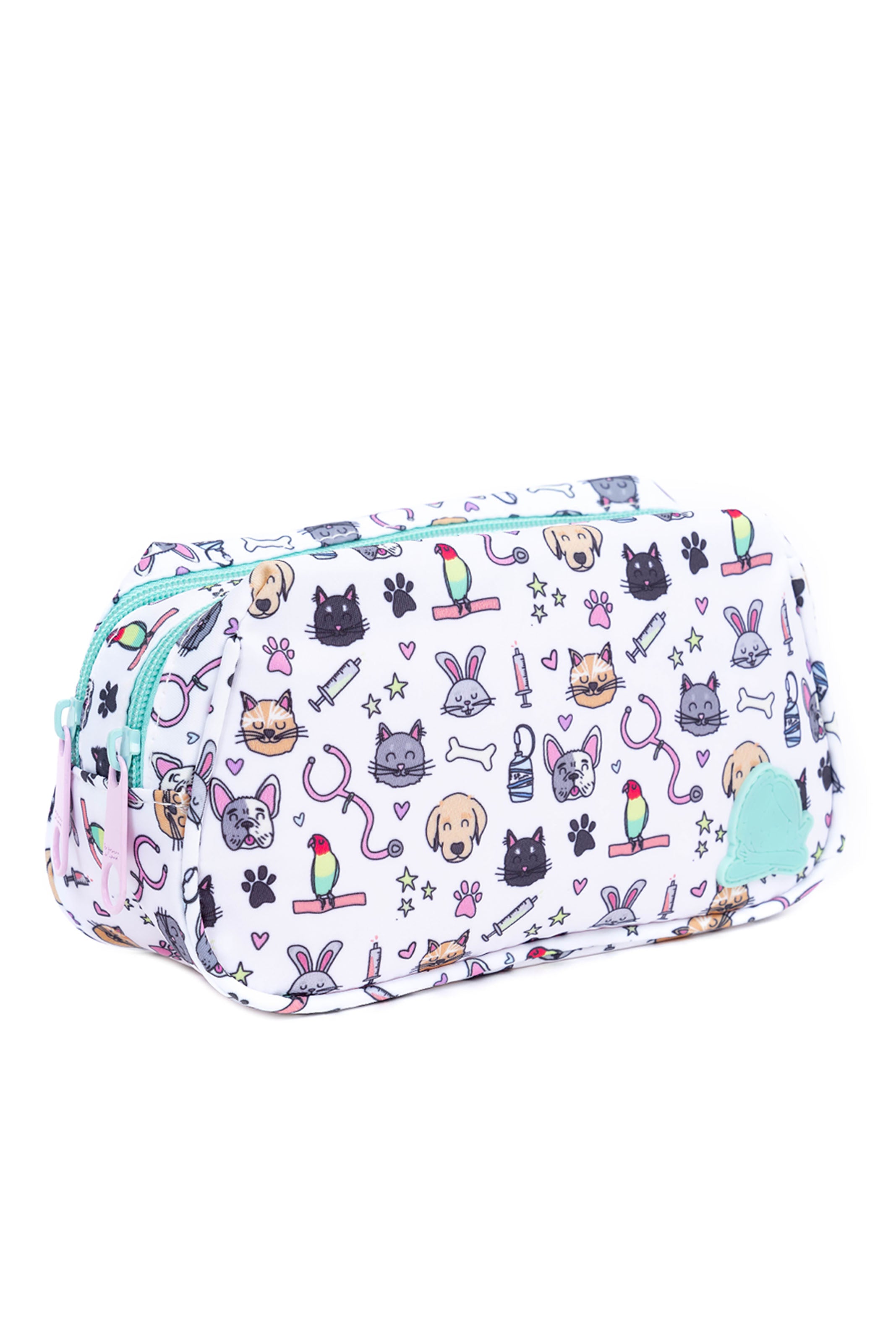 MULTI-ZIPPER CASE - LOVELY ANIMALS