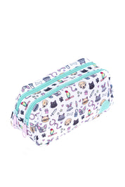 MULTI-ZIPPER CASE - LOVELY ANIMALS