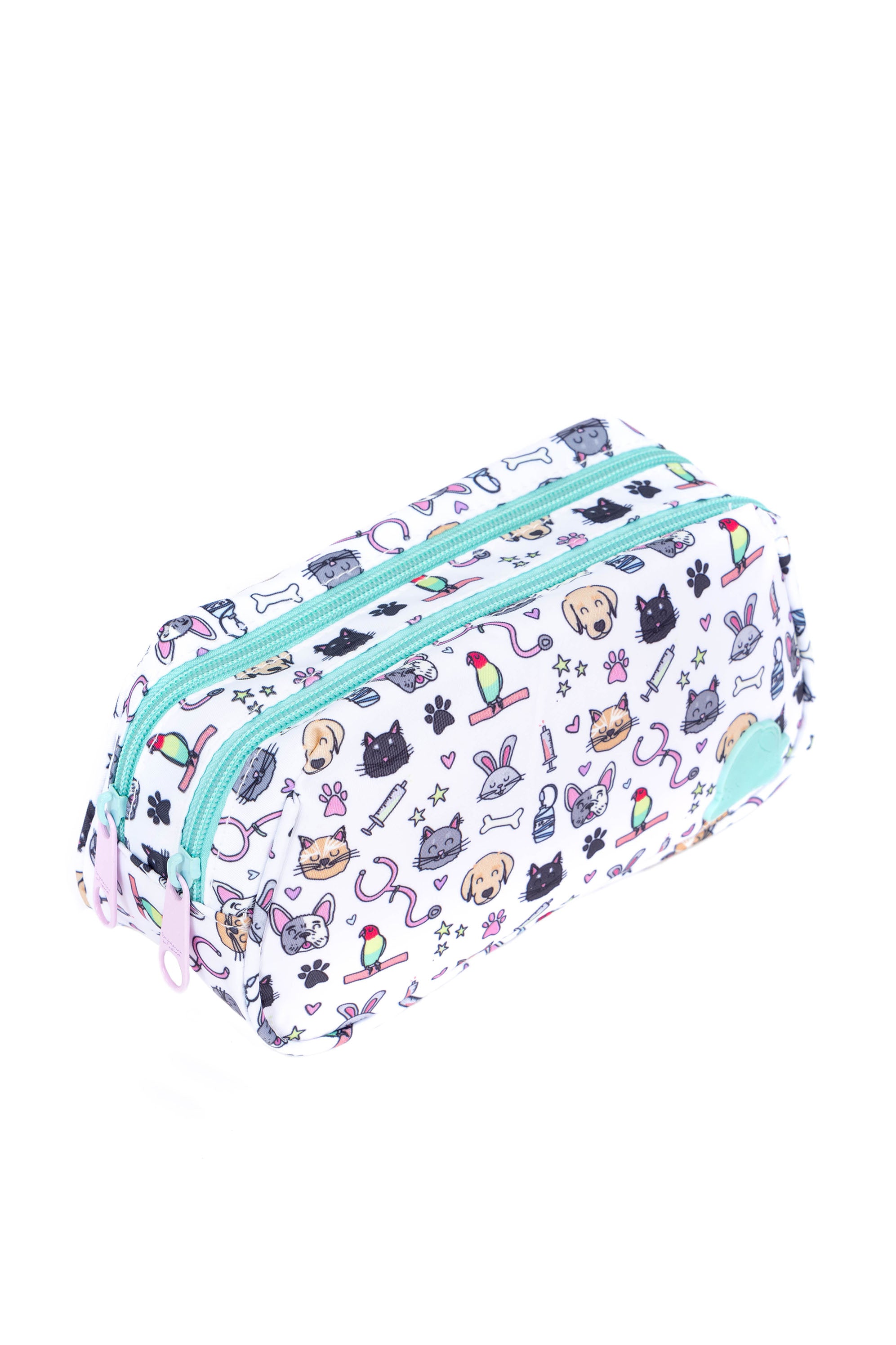 MULTI-ZIPPER CASE - LOVELY ANIMALS