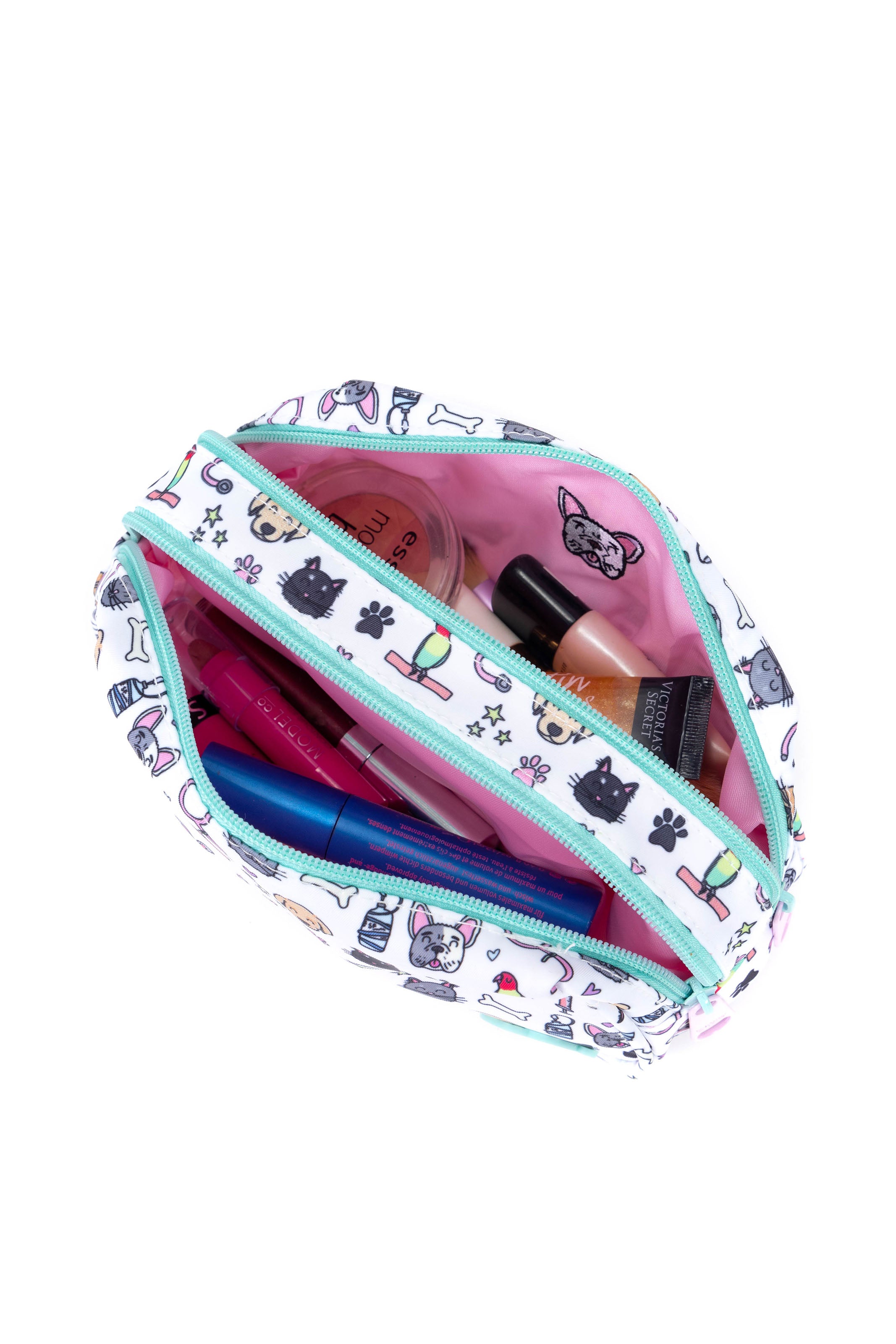 MULTI-ZIPPER CASE - LOVELY ANIMALS
