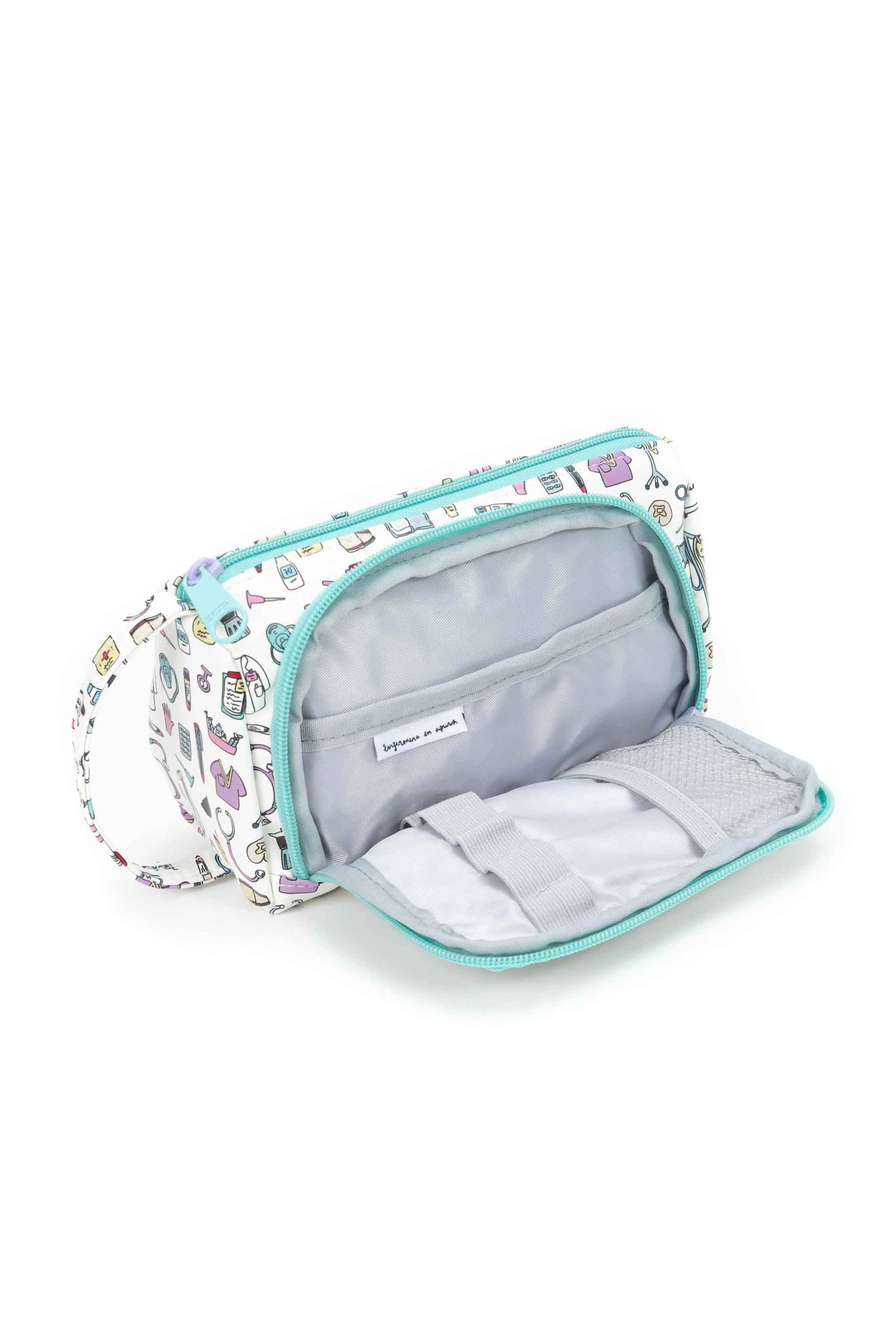 VEGAN LEATHER CASE WITH HANDLE - NURSES THINGS