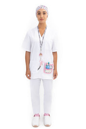 SCRUB CAP NURSES THINGS - PINK