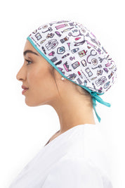 SCRUB CAP NURSES THINGS - AQUAMARINE
