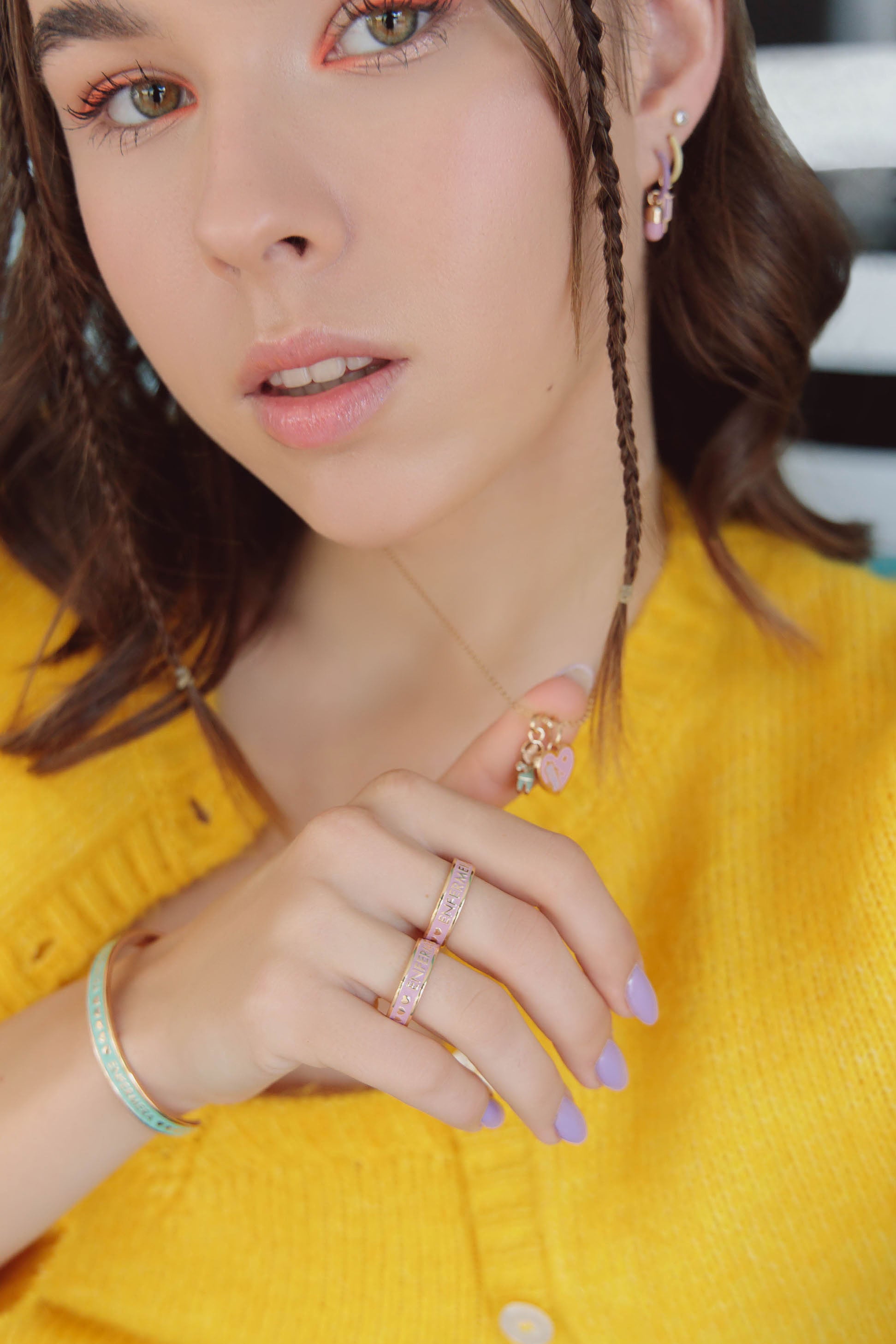 ANILLO CORAZONES ENFERMERA