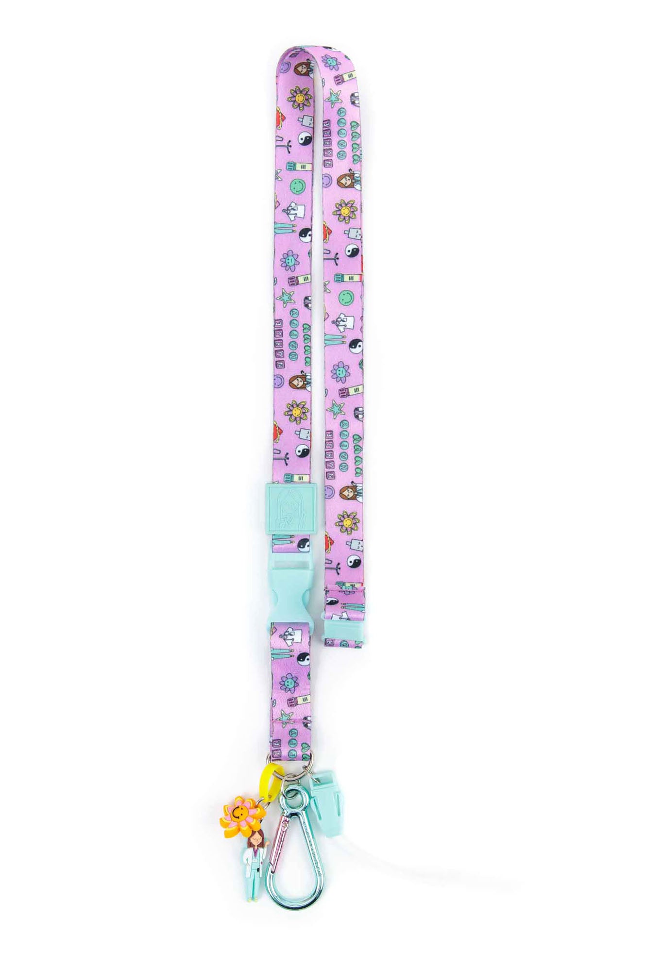 LANYARD CHARM - SMILEY NURSE 🙂
