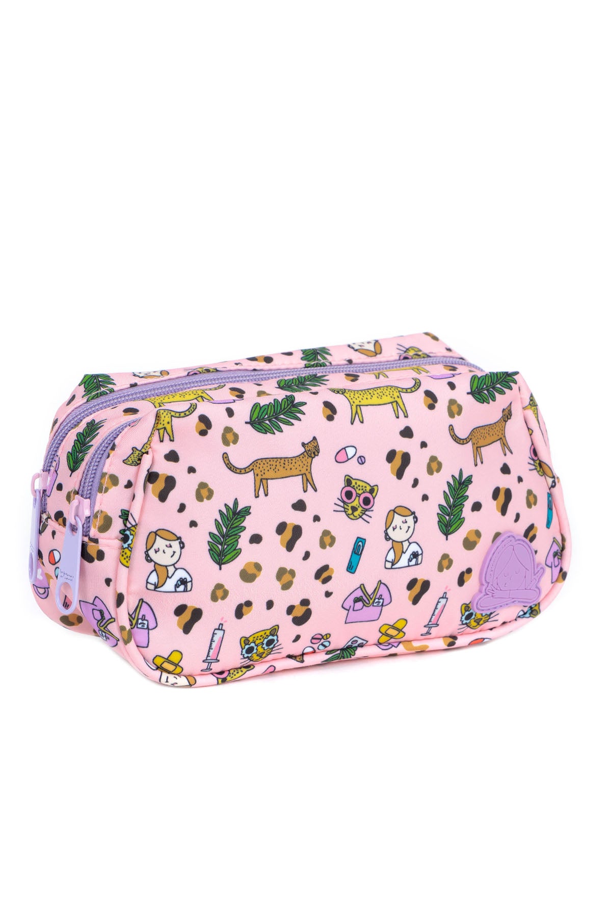MULTI-ZIPPER CASE - LEOPARD 🐆