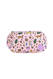 MULTI-ZIPPER CASE - LEOPARD 🐆
