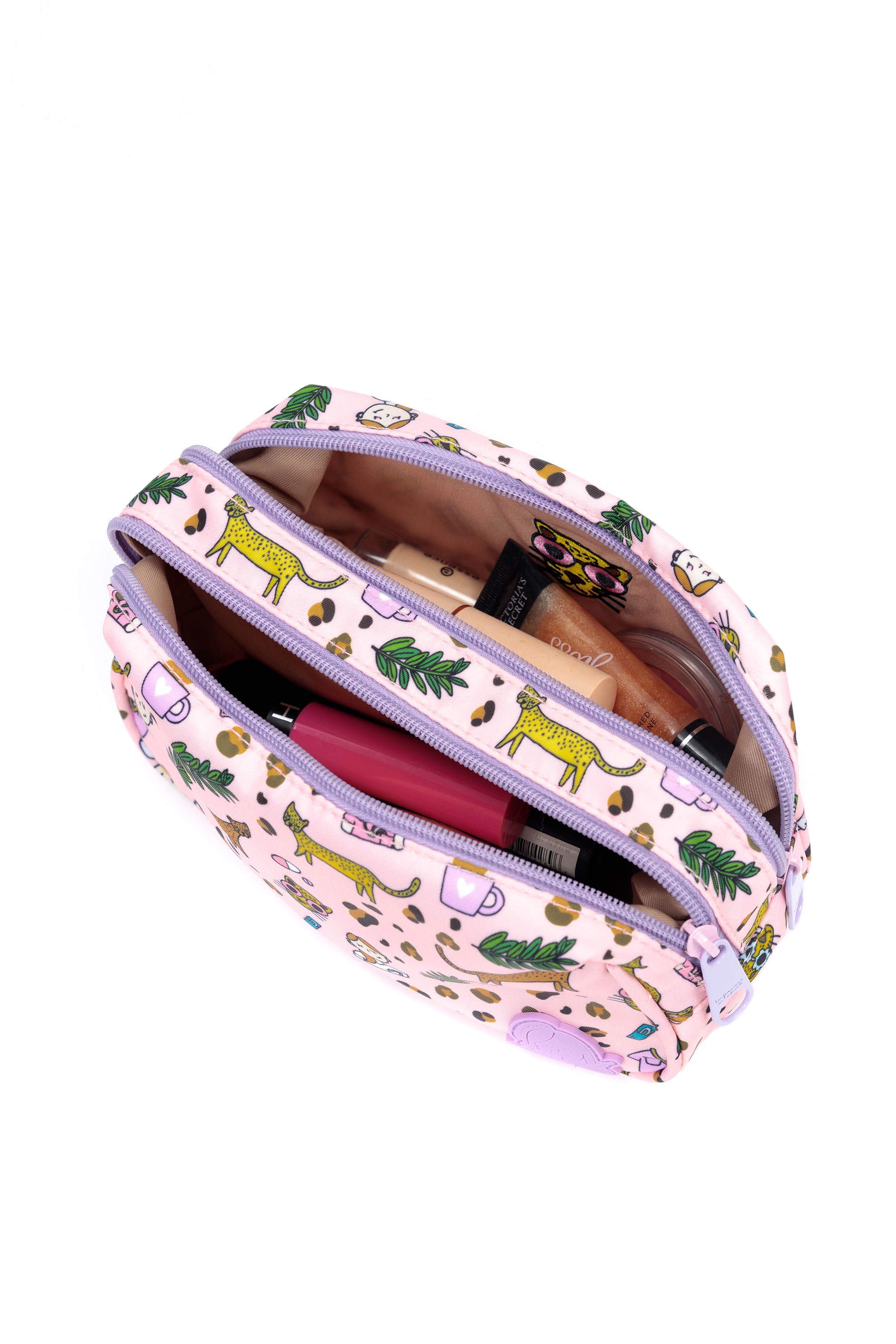 MULTI-ZIPPER CASE - LEOPARD 🐆
