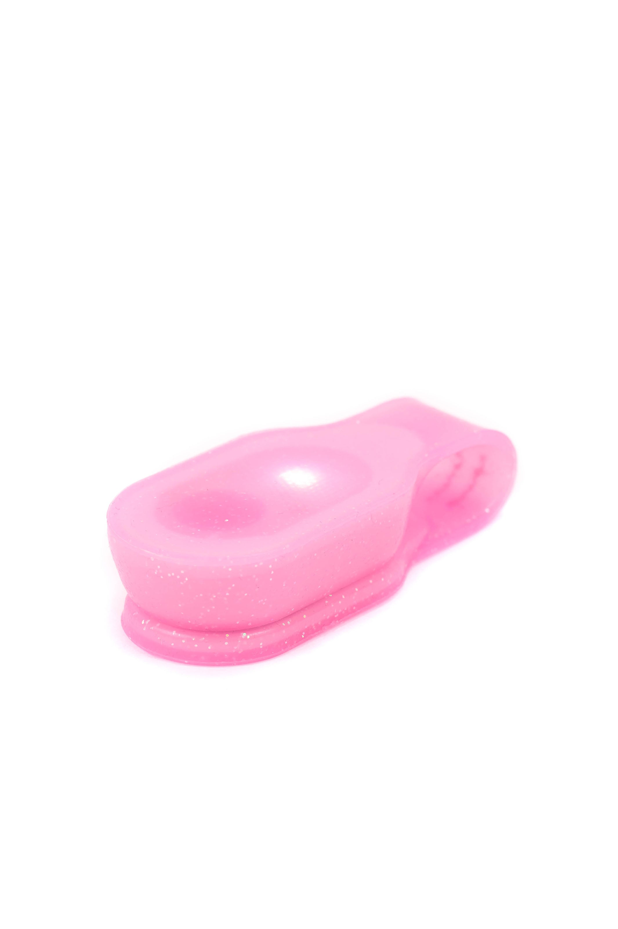 LINTERNA MAGNÉTICA GLITTER - ROSA