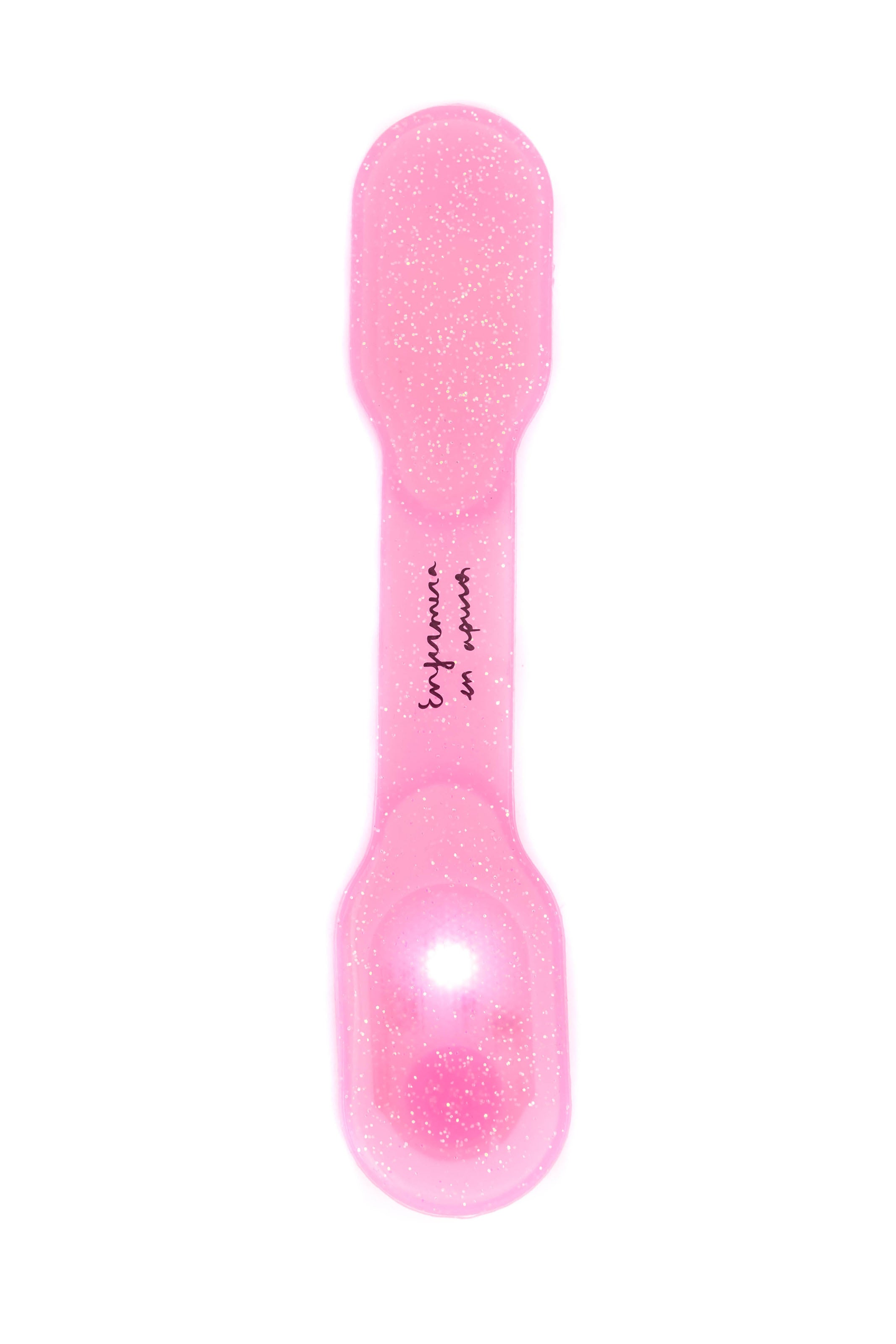 LINTERNA MAGNÉTICA GLITTER - ROSA
