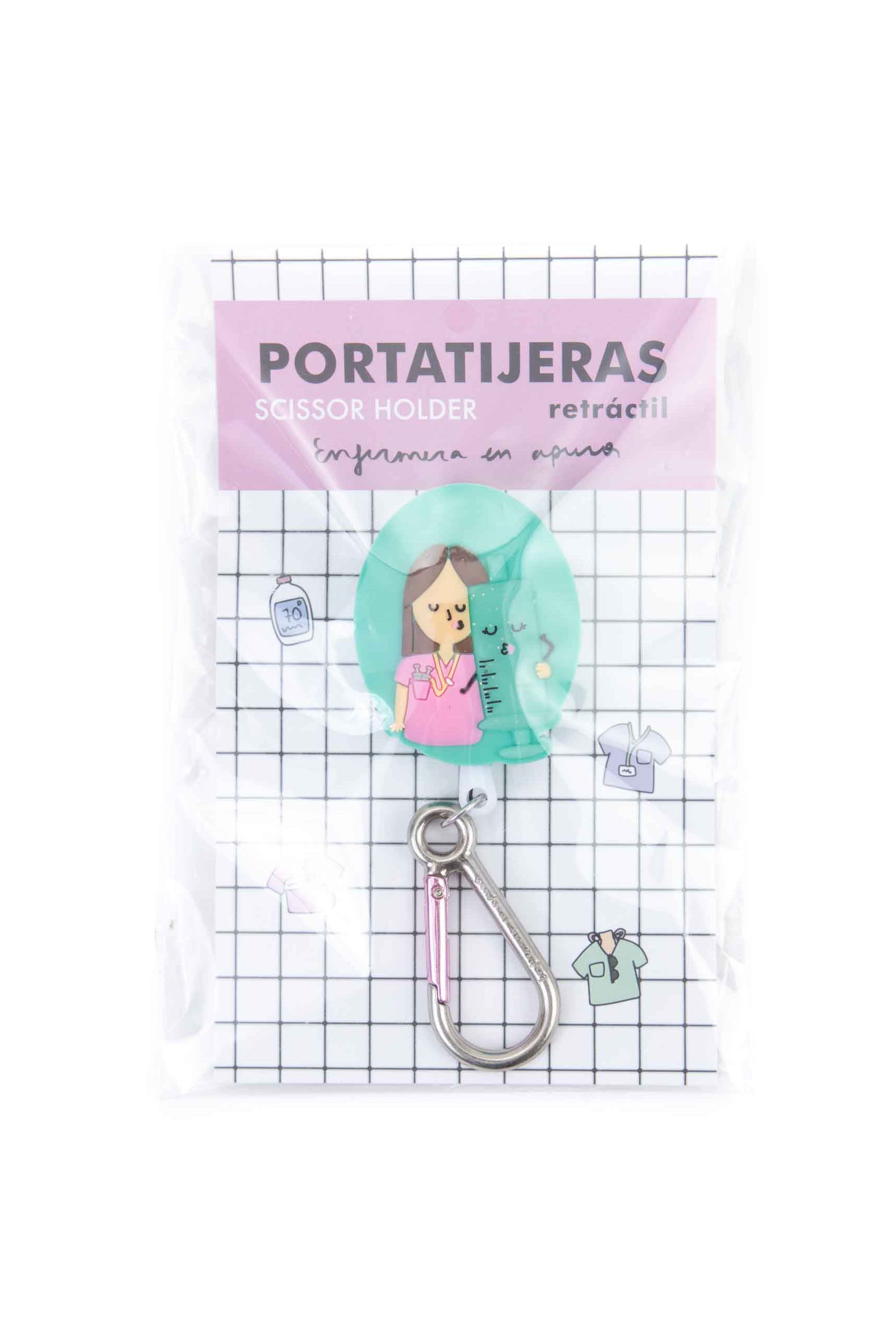 RETRACTABLE SCISSOR HOLDER "LOVE SYRINGE"