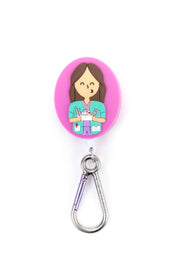RETRACTABLE SCISSORS HOLDER "DELIVERING MEDICATION"