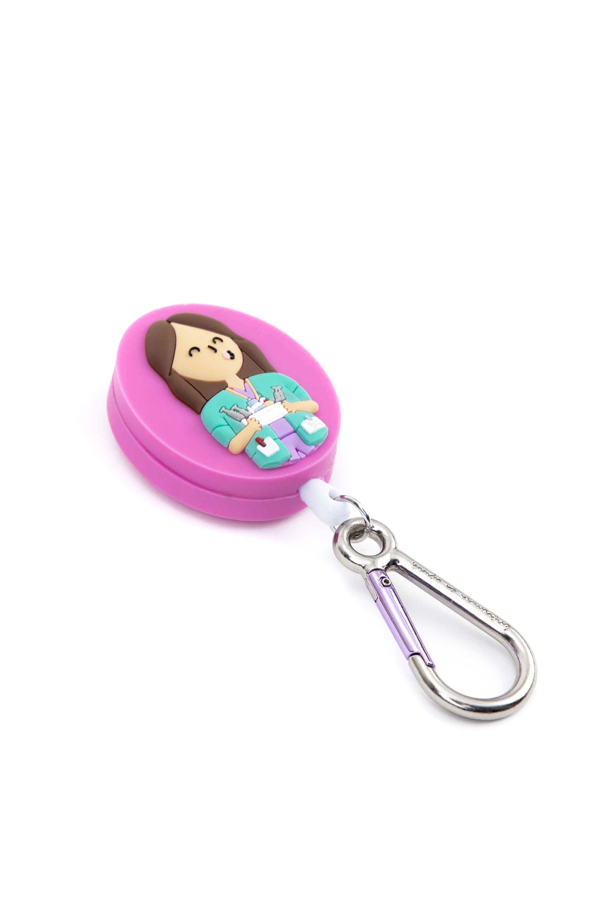 RETRACTABLE SCISSORS HOLDER "DELIVERING MEDICATION"