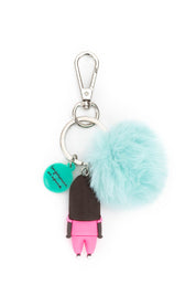 KEYCHAIN NURSE - BLACK 👩🏾