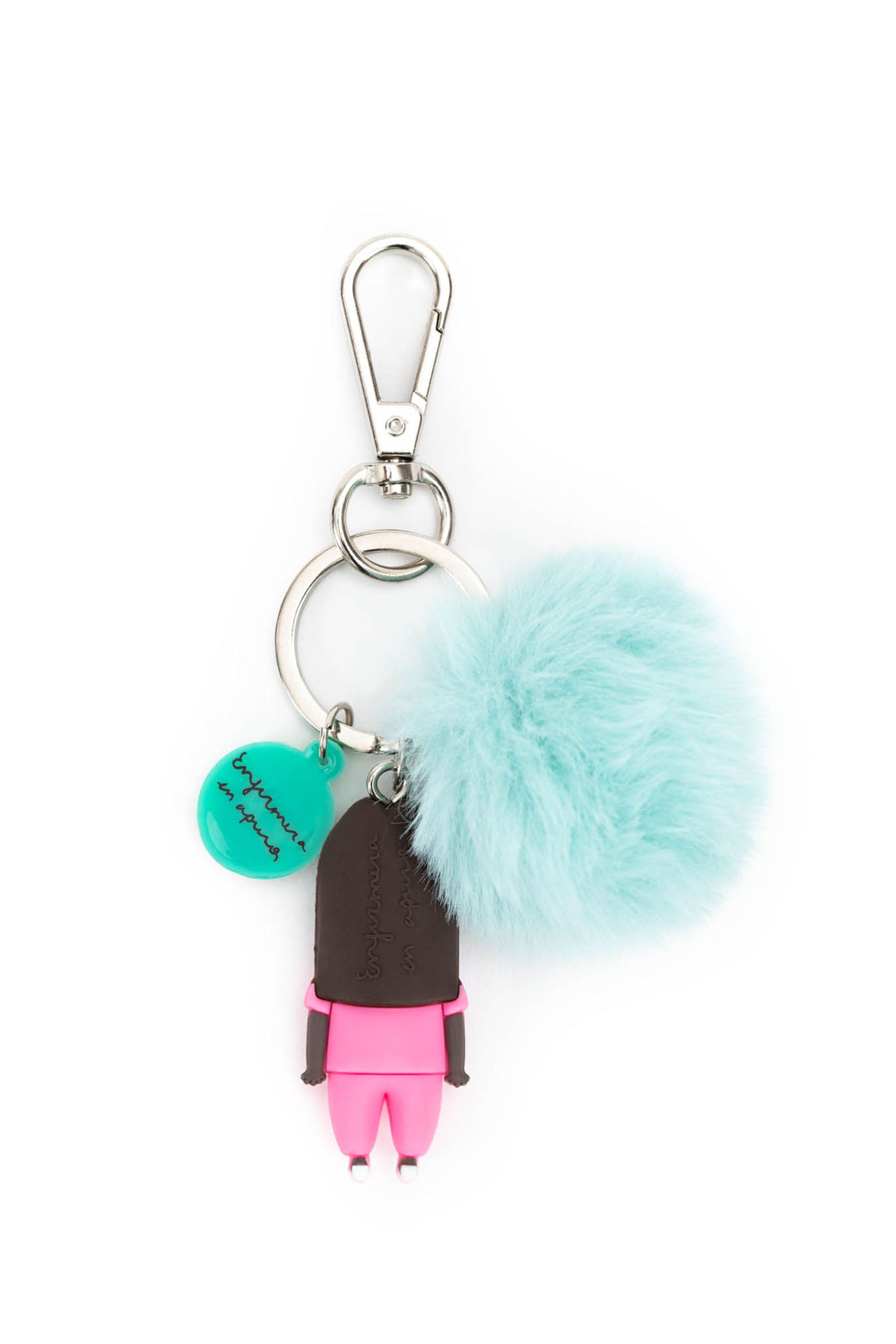 KEYCHAIN NURSE - BLACK 👩🏾