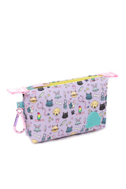 VEGAN LEATHER VANITY CASE - LOVELY ANIMALS