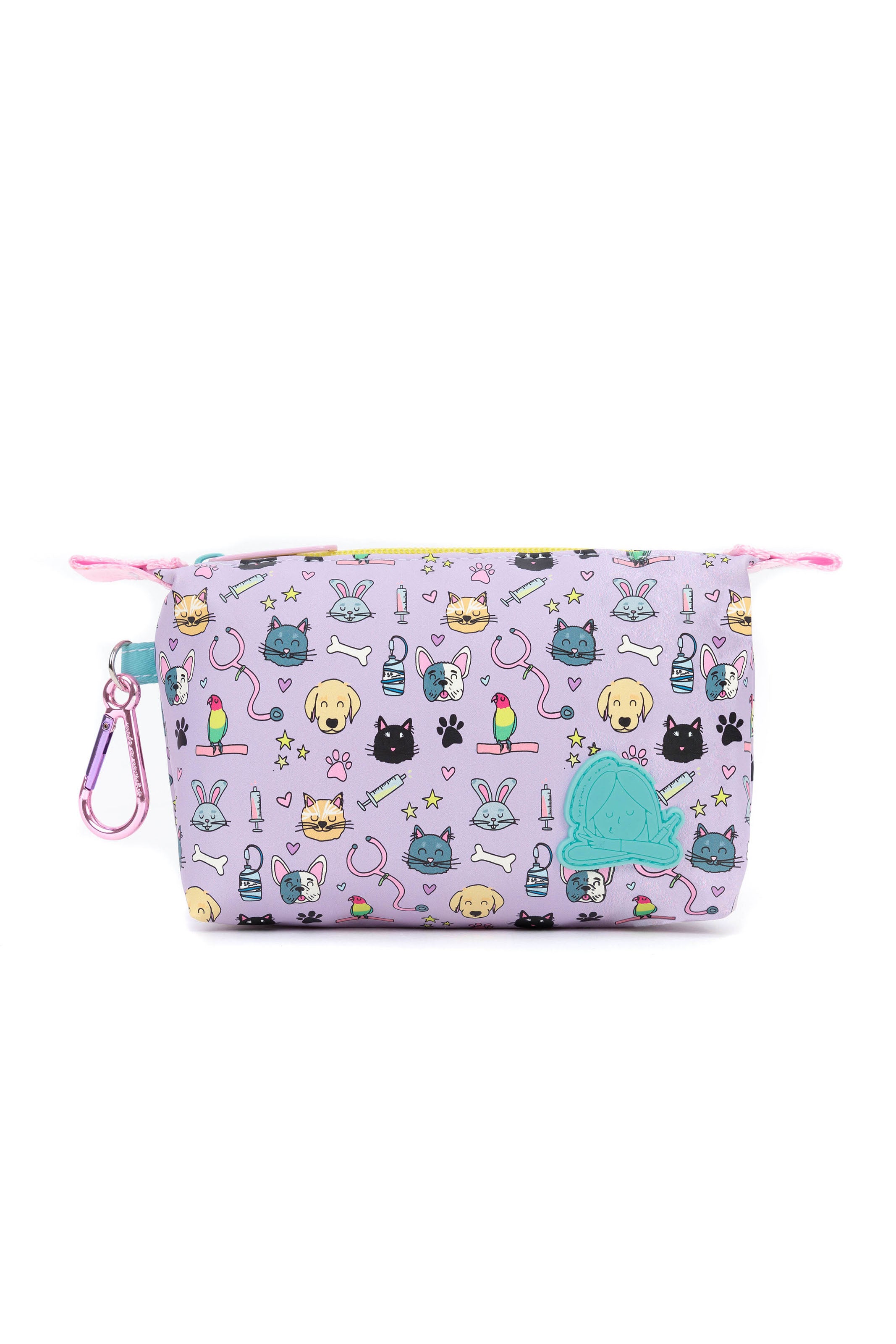 VEGAN LEATHER VANITY CASE - LOVELY ANIMALS