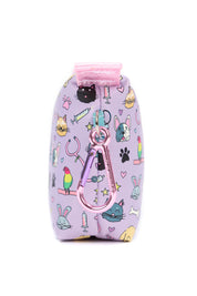 VEGAN LEATHER VANITY CASE - LOVELY ANIMALS
