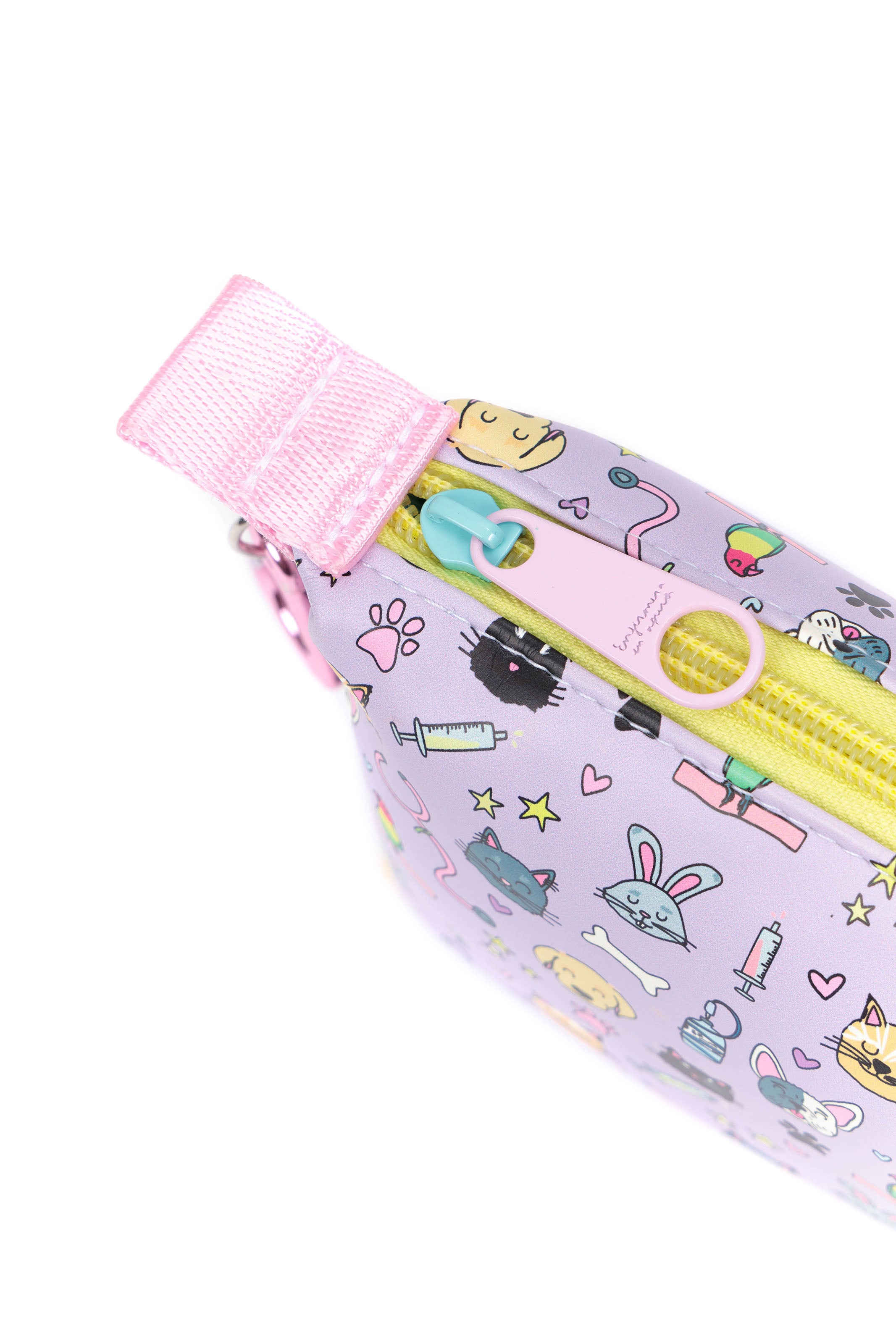 VEGAN LEATHER VANITY CASE - LOVELY ANIMALS