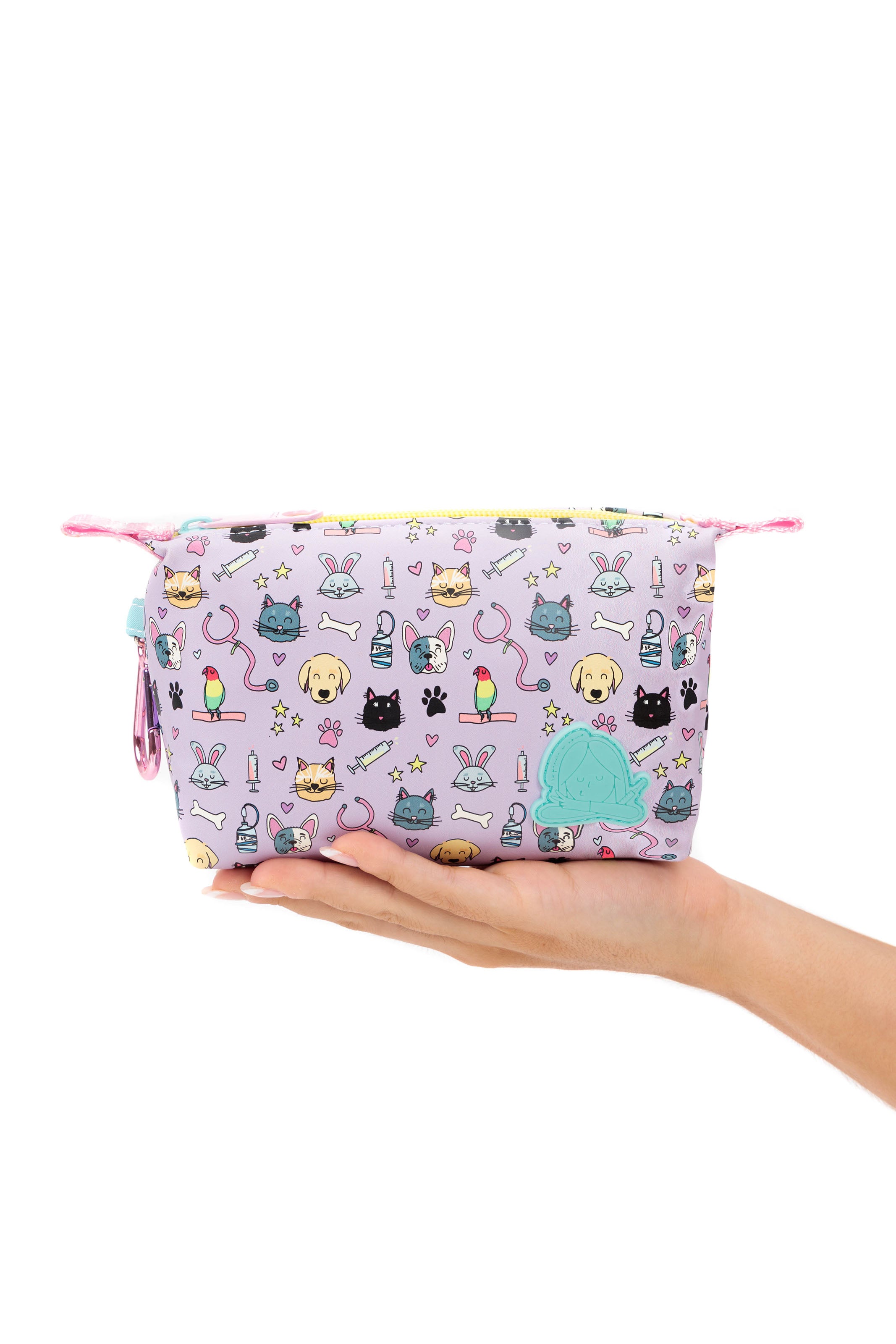 VEGAN LEATHER VANITY CASE - LOVELY ANIMALS
