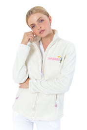CHAQUETA POLAR ENFERMERA COLORS - CLOUD WHITE - A/W23