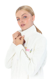 CHAQUETA POLAR TCAE COLORS - CLOUD WHITE - A/W23