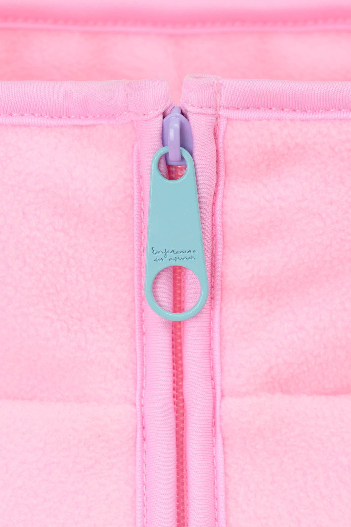 CHAQUETA POLAR TCAE COLORS - SWEET PINK