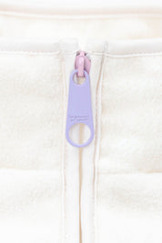 CHAQUETA POLAR TCAE COLORS - CLOUD WHITE - A/W23
