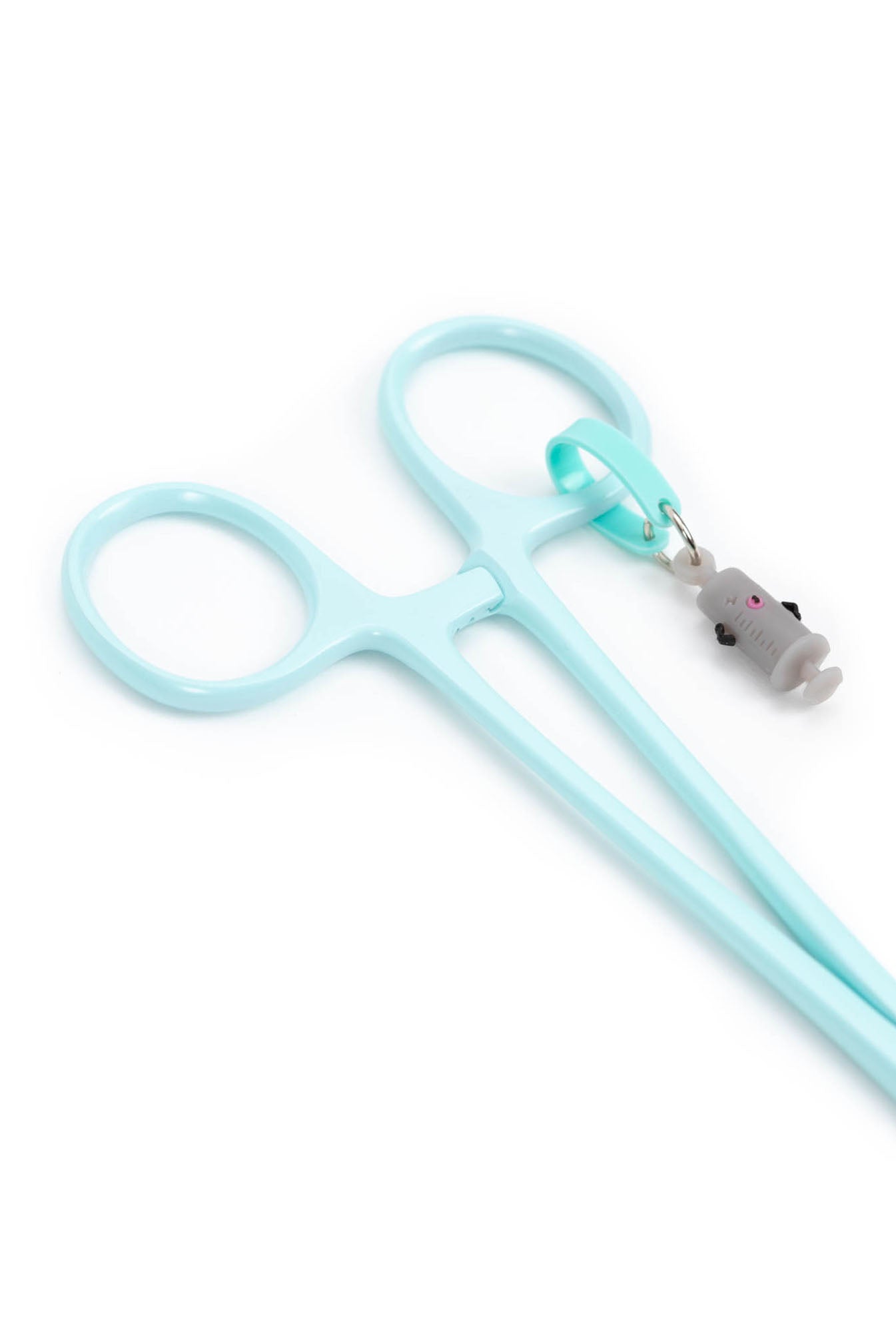 FORCEPS "SYRINGE" - AQUAMARINE