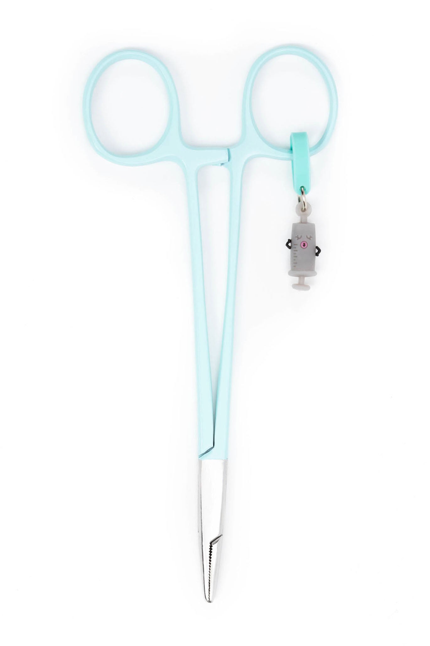 FORCEPS "SYRINGE" - AQUAMARINE