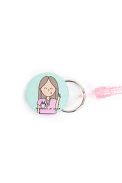 SCISSOR HOLDER "NURSE" PINK