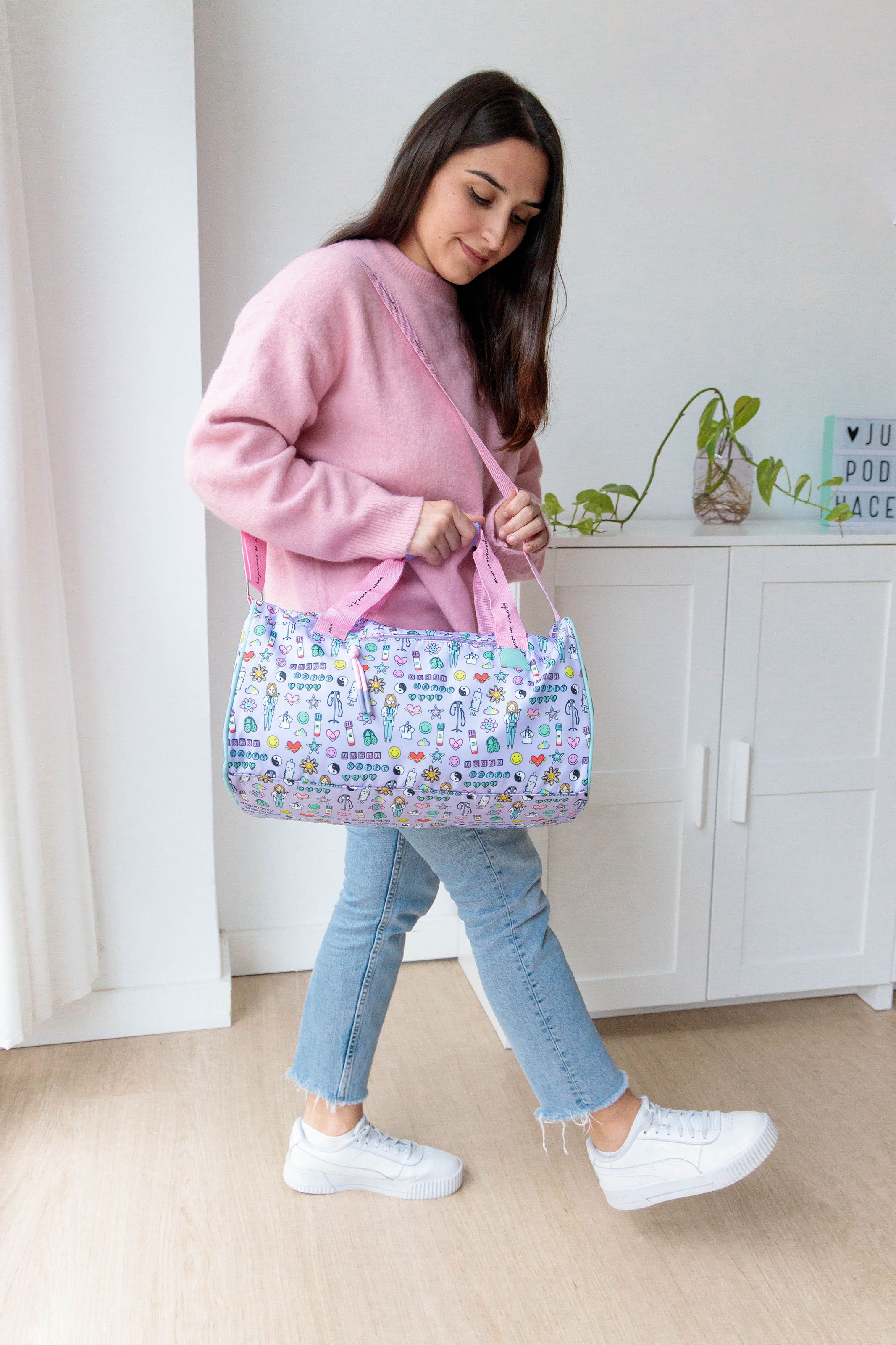 BOLSO DEPORTIVO SMILEY NURSE 🙂