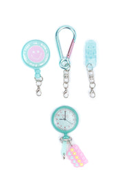 FOB WATCH "NURSE" AQUAMARINE