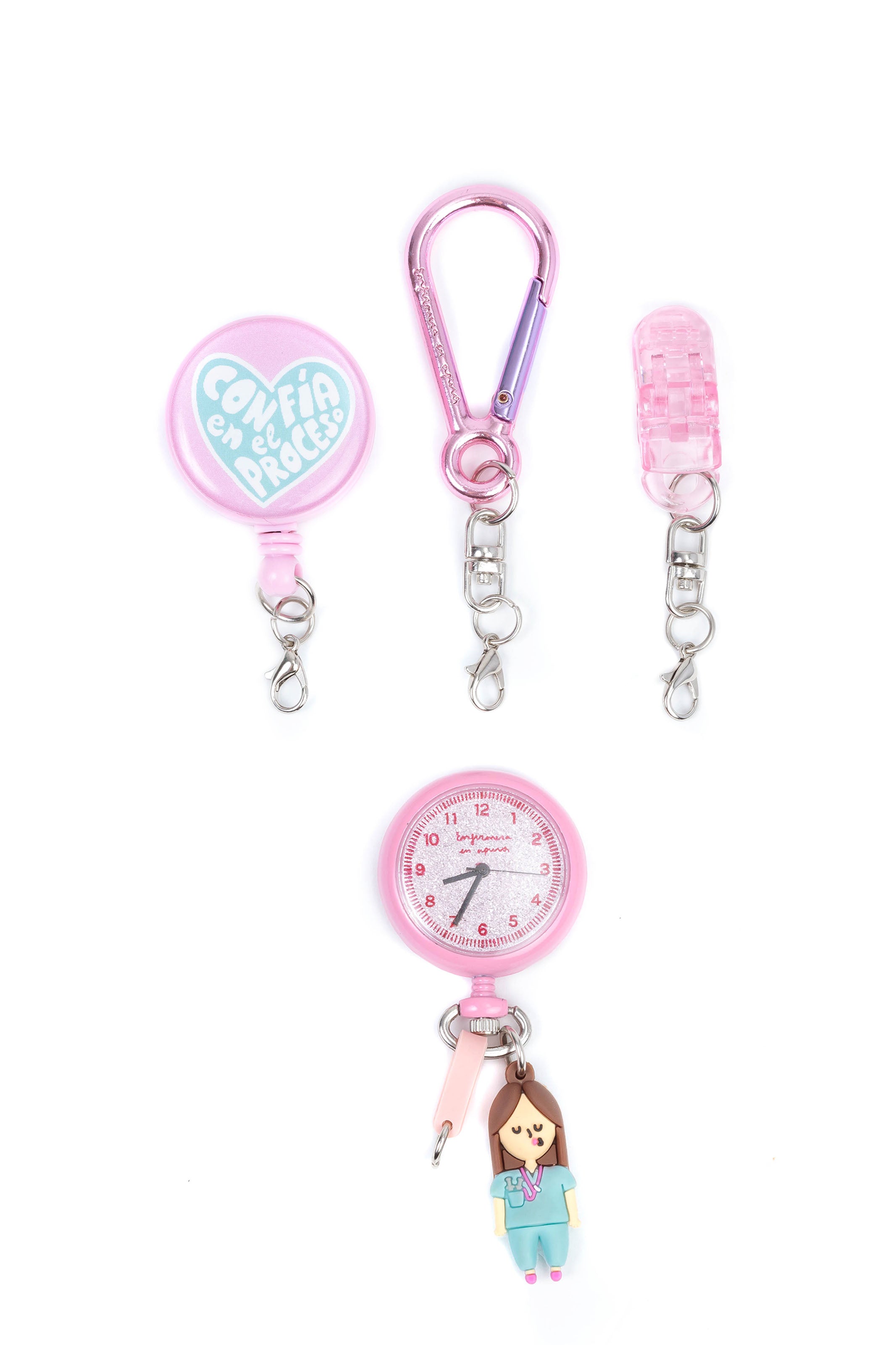 FOB WATCH - "NURSE" PINK